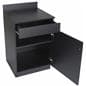 Restaurant Server Station with Height Adjustable Shelf