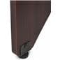 Office Carrel's Front Legs with Leveler Glides
