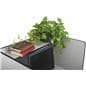 Work Carrel with Accessory Shelf