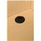 Modern Floor Lectern on Wheels includes built-in cable management