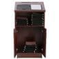 Locking Hostess Station Can Secure Items Placed Inside of the Locking Cabinet