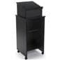 Back of Mobile Podium