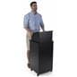 Mobile Podium in Use