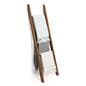 Wall anchors included for leaning ladder rack