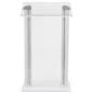 Recycled plastic lectern with spacious reading surface
