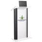 48-inch tall black lectern