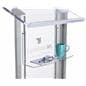 Clear acrylic shelf for LECTALAC series lecterns for presentation materials