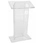 Acrylic Lectern, .75" Base Height