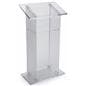 Front and Side Frosted Plexiglass Pulpit