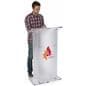 Branded Lectern Podium with Rectangular Base