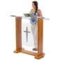 Wide Church Podium