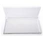 Clear acrylic Z shape podium with rubber feet 