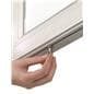 Lockable 27" x 40" Outdoor LED Frame with Keys