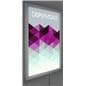 Outdoor Advertising Light Box with Backlit Silkscreen Panel