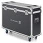 Digital advertising display with heavy duty storage case