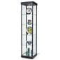 LED Tower Display Case, Black