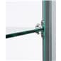Illuminated Tower Display Cabinet with Tempered Glass