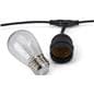 S14 string lights with standard E26 bulb base