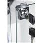 LED Trophy Cabinet with Lockable Doors