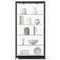 LED trophy cabinet with hinged door