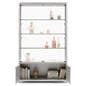 LED Retail Showcase with Storage Area