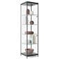 Black Modern LED Display Tower