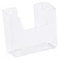 Acrylic wall mount brochure holder proudly made in the USA