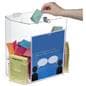 Recycled Acrylic suggestion box with key & lock