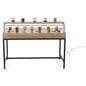 Dispensary display case with low profile
