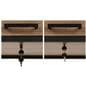 Dispensary display case with plunger lock