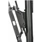 Floor Standing TV Cart With Power Management, Upward Tilting Bracket