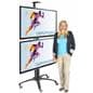 Steel Dual TV Stand With Power Distribution