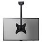 Landscape orientation ceiling TV mount with maximum weight capacity 77 lbs