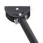 Ceiling TV mount with angle adjustment and secure bolt at top