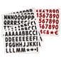 4 inch replacement letter board set made of durable polystyrene plastic 