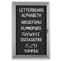 Letter board with additional numbers and punctuation 