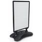Black Portable Changeable Letter Board