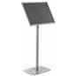 Silver 18 x 24 Poster Frame Pedestal - Landscape or Portrait
