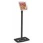 Black Magazine Holder Rack for Hand Outs