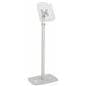 Silver Magazine Holder Rack for Trade Shows