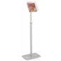 Silver Magazine Holder Rack is Great for Supermarkets