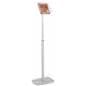Silver Magazine Holder Rack for Conferences