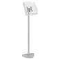 Lobby Magazine Stand with Silver Post & Base