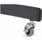 Rolling Black Teleconferencing TV Stand
