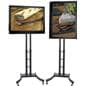 Black Portable TV Stand with Case