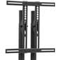 Black Portable TV Stand with Case