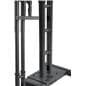Black Portable TV Stand with Case