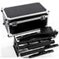 Black Portable TV Stand with Case