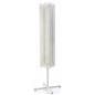 White Pegboard Display Rack- Floor Standing