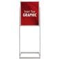 Sign display stands for custom graphics